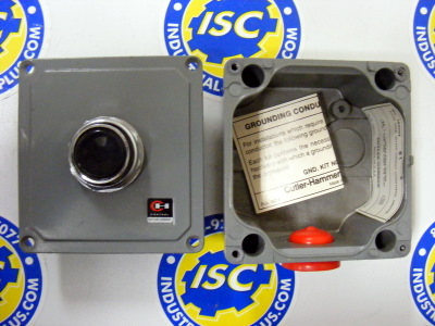 <b>Cutler-Hammer - </b>10250TN1 Oiltight Enclosure w\ Pushbutton